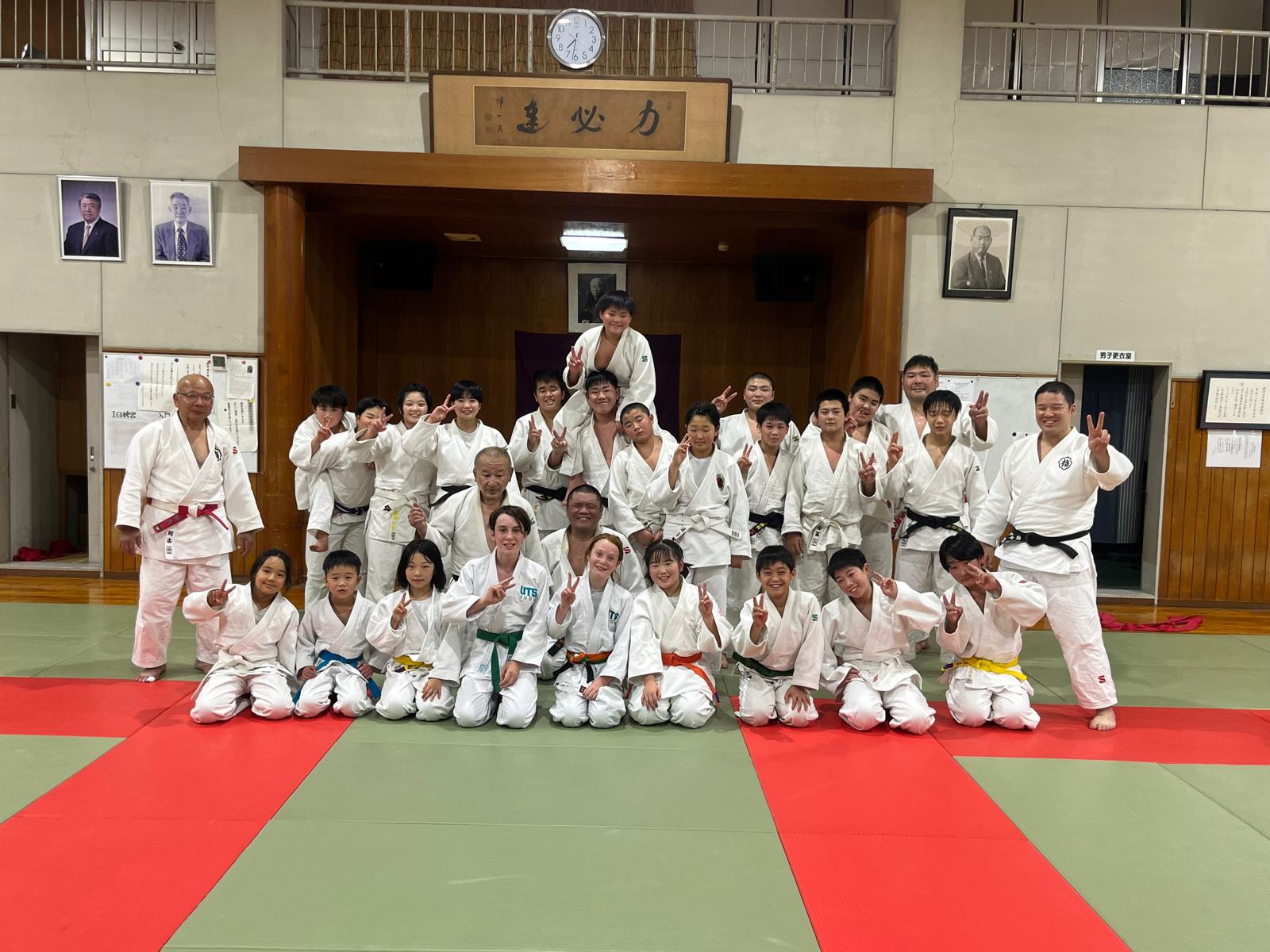 Lane Cove judo kids at Kodokan